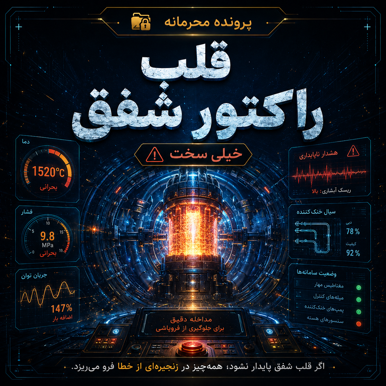 دسترسی پرونده پروتکل کرونوس: شهر منجمد در یک ثانیه